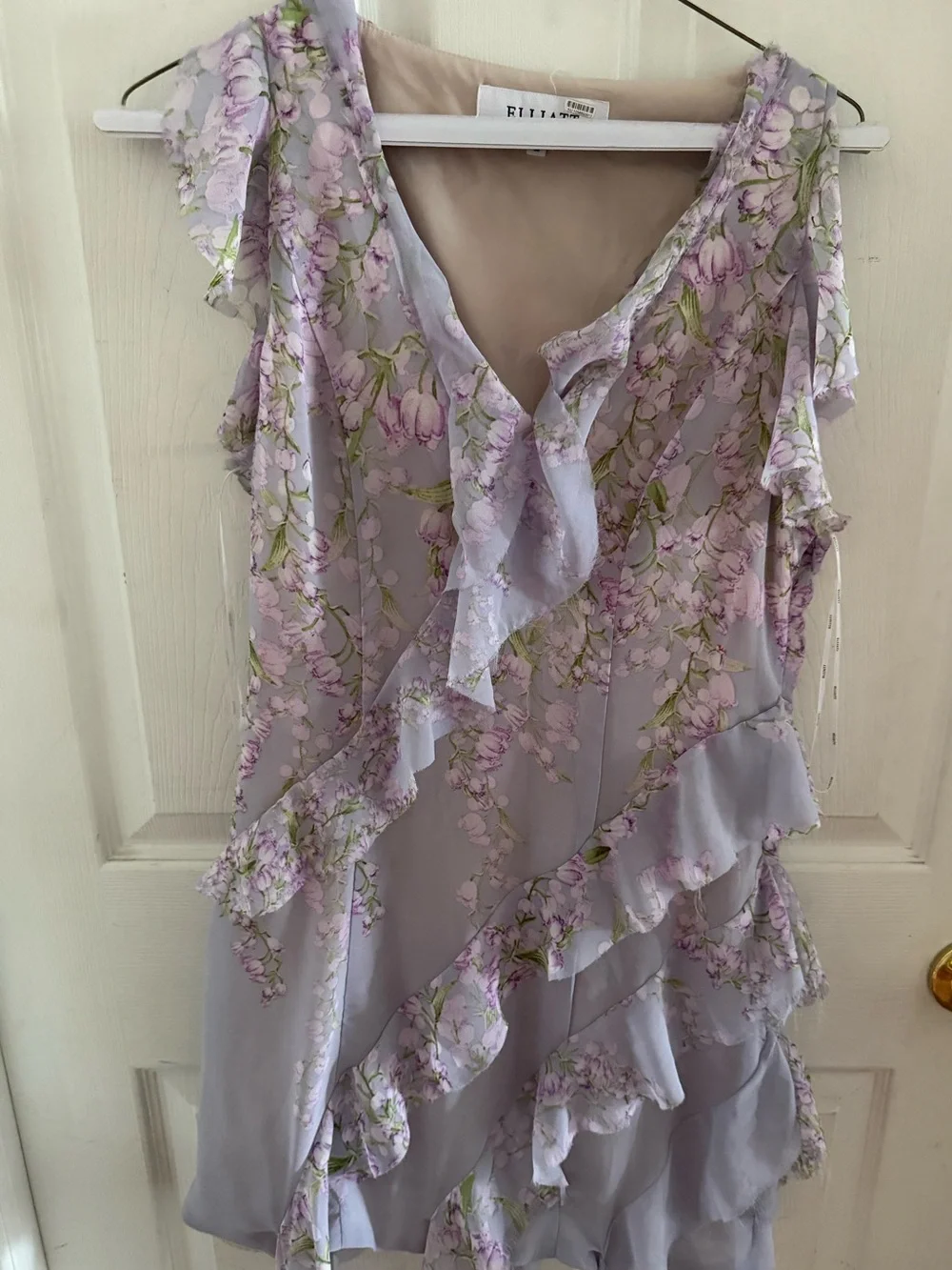 Elliatt Mediterranean Mini Dress Size M - Picture 2 of 5